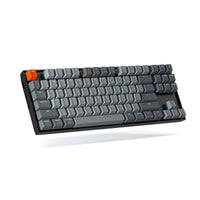 Геймърска Механична клавиатура Keychron K8 TKL Hot-Swappable Gateron Brown Switch RGB LED Plastic Frame