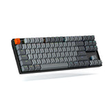 Геймърска Механична клавиатура Keychron K8 TKL Hot-Swappable Gateron Brown Switch RGB LED Plastic Frame