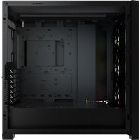 Кутия Corsair iCUE 5000X RGB Mid Tower, Tempered Glass, Черно