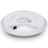 Access Point Ubiqity UniFi nanoHD, 2.4/5 GHz, 300 - 1733Mbps, 4x4MIMO, PoE, Бял