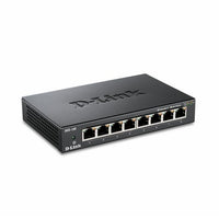 Switch D-Link DGS-108/E, 8 port, 10/100/1000, Gigabit, metal housing