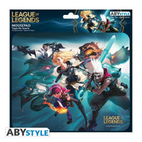 Геймърски пад ABYSTYLE LEAGUE OF LEGENDS - Team, Гъвкав, Многоцветен