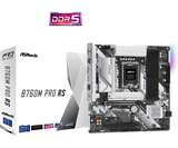 Дънна платка ASRock B760M Pro RS, LGA1700, DDR5, mATX