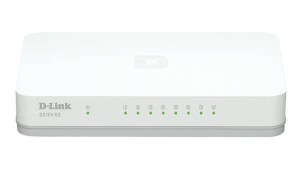 Суич D-LINK GO-SW-8G, 8 портов, Gigabit