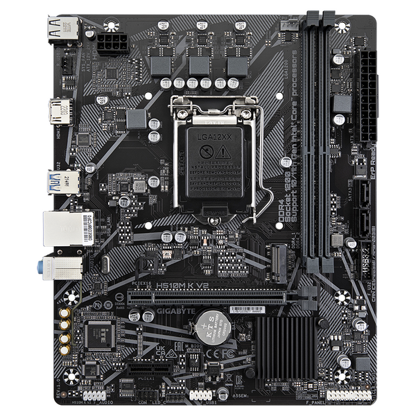 Дънна платка GIGABYTE H510M-K V2, socket 1200, Micro ATX