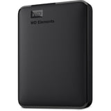 External Hard Disk Western Digital Elements Portable, 5TB, 2.5 ", USB 3.0, Black