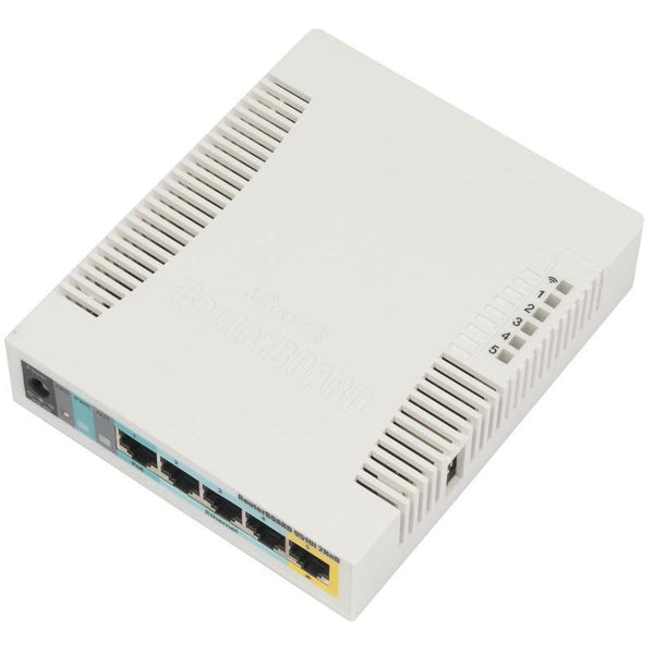 Wireless Access Point MikroTik RB951Ui-2HnD, 2.4Ghz AP, 5xGigabit Ethernet, USB, 600MHz CPU, 128MB RAM