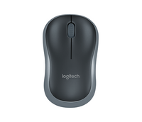 Wireless optical mouse Logitech M185, gray, USB