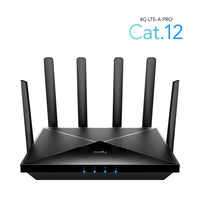 Безжичен рутер Cudy LT12, AC1200, 4G, LTE CAT 12, 2.4/5 GHz, 300 - 867 Mbps