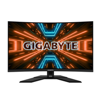 Геймърски Монитор Gigabyte M32UC, 31.5" SS VA UHD 3840x2160, Curved 1500R, 160Hz, 1ms, HDR 400, KVM