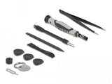 Комплект отвертки DeLock 64167, 130 части, S2, Калъф