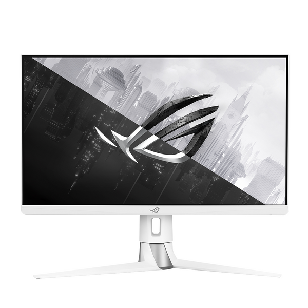 Монитор ASUS ROG Strix XG27AQ-W, HDR, 27", WQHD (2560 x 1440), Fast IPS, Overclockable 170Hz, 1ms (GTG), Бял