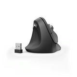 HAMA EMW-500L Wireless Ergonomic Mouse, Left Hand, USB, 1000/1200/1400 dpi, Black