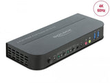 KVM превключвател, Delock 11481, 2-портов, USB, HDMI, Audio