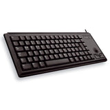 Компактна жична клавиатура CHERRY G84-4400 с Trackball, Черна