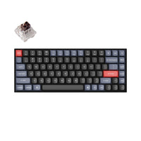 Геймърска механична клавиатура Keychron K2 Pro Hot-Swappable Keychron K Pro Mechanical Brown Switch, White Backlight Plastic Frame