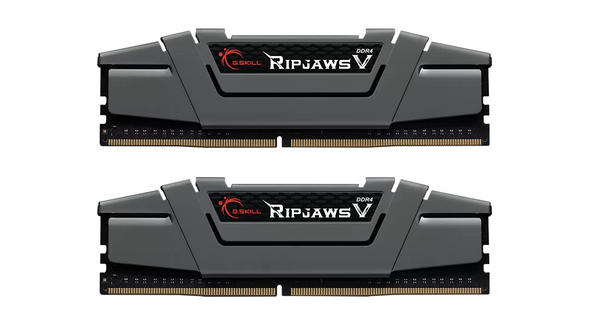 Памет G.SKILL Ripjaws V Dark Gray 16GB(2x8GB) DDR4 3200MHz CL16 F4-3200C16D-16GVGB