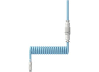 Кабел за клавиатура HyperX Coiled Cable USB-C Light Blue-White