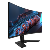 Геймърски Монитор Gigabyte GS34WQC, 34" SS VA WQHD 3840x2160, Curved 1500R, 135Hz, 1ms, HDR Ready