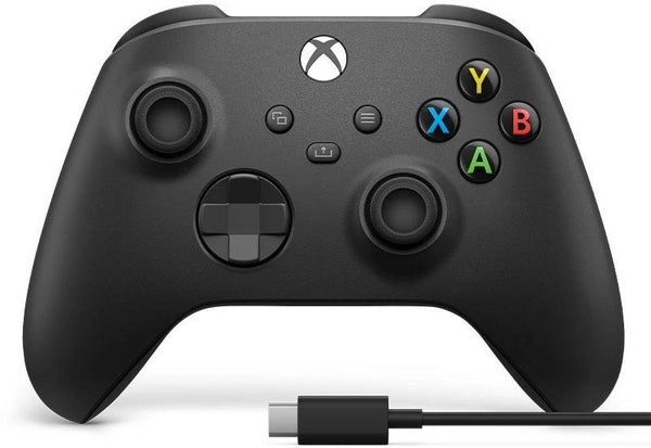 Геймърски контролер Microsoft Xbox, Безжичен, USB-C, Черен