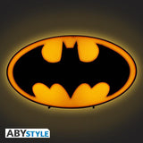 Лампа ABYSTYLE DC COMICS Lamp Batman logo, LED, Черен