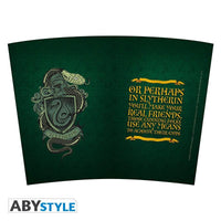 Термо чаша ABYSTYLE HARRY POTTER Travel Mug Slytherin, Зелен