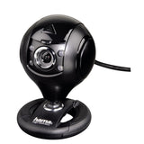 Webcam HAMA Spy Protect, HD, microphone, Black