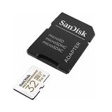 Карта памет SANDISK High Endurance micro SDHC UHS-I, A1, SD Адаптер, 32GB, Class 10, 100Mb/s