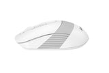 Безжична мишка A4tech FB10C Fstyle Grayish White , Bluetooth, 2.4GHz, Литиево-йонна батерия, Бял