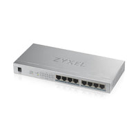 Switch Zyxel GS1008-HP, 8-Port Gigabit Unmanable POE +, 60W