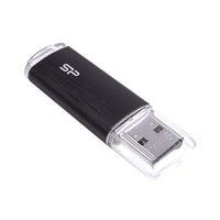 USB памет SILICON POWER Ultima U02, 8GB, USB 2.0 Черен