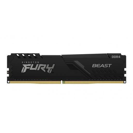 Памет Kingston FURY Beast Black 8GB DDR4 PC4-28800 3600MHz CL17 KF436C17BB/8