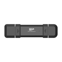 Външен SSD Silicon Power DS72 Black, 500GB, USB-A и USB-C 3.2 Gen2