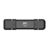 Външен SSD Silicon Power DS72 Black, 1TB, USB-A и USB-C 3.2 Gen2