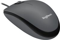 Жична оптична мишка LOGITECH M100, Черен, USB