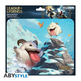 Геймърски пад ABYSTYLE LEAGUE OF LEGENDS - Poro, Гъвкав, Многоцветен