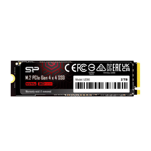 Solid State Drive (SSD) Silicon Power UD90, M.2-2280, PCIe Gen 4x4, NVMe, 2000GB