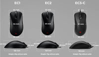 Геймърска мишка ZOWIE EC3-C, Черен