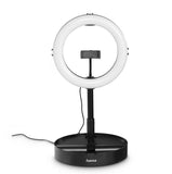 Hama LED Лампа "SpotLight FoldUp 102 II" Ring Light, комплект за смартфони, сгъваем