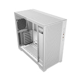 Кутия FSP CMT580W Mesh TG E-ATX Mid Tower, Бяла