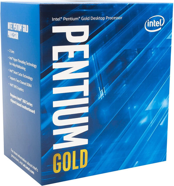 Процесор Intel Comet Lake Pentium Gold G6405, 2 Cores, 4.10 GHz, 4MB, 58W, LGA1200, BOX