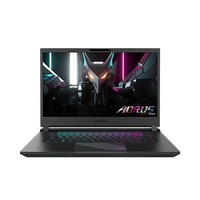 Лаптоп GIGABYTE AORUS 15 9KF Intel Core i5-12500H, 15.6 IPS, FHD 144Hz, 8GB DDR5, 512GB SSD Gen4, nVIDIA RTX 4060 8GB GDDR6, Windows 11 Home