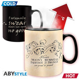 Чаша ABYSTYLE HARRY POTTER Heat Change Mug Marauder, Сменящ се цвят, King size, Черен