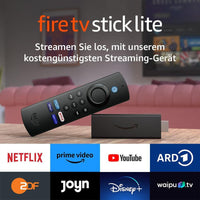 Мултимедиен плеър Amazon Fire TV Stick Litle, Alexa Voice Remote, Черен