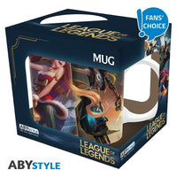 Чаша ABYSTYLE LEAGUE OF LEGENDS - Jinx 's Skin, 320 ml, Многоцветна