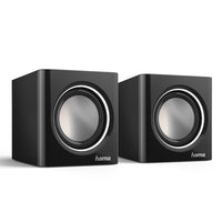 Speakers HAMA Sonic Mobil 185, 173132, 2.0, Black / Silver