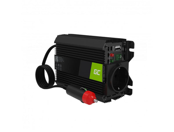 Инвертор GREEN CELL  PRO 12V 150W/300W Модифицирана синусоида