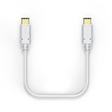 HAMA Кабел за зареждане, USB-C - USB-C, 1,5 м, бял