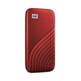 Външен SSD WD My Passport, 2TB, USB 3.2 Gen 2 Type-C, Червен