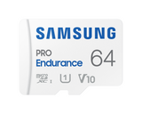 Карта памет Samsung PRO Endurance, microSDHC, UHS-I, 64GB, Адаптер